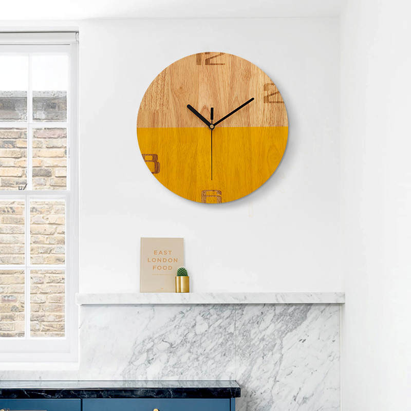 Wooden Wall Clock